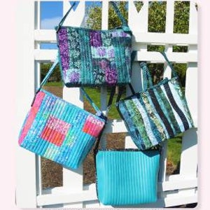 Hands Free Crossbody, Bag Pattern, Aunties Two Patterns