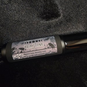 Brimstone Perfume - molten iron, burning coals, and animalic musk