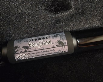 Brimstone Perfume - molten iron, burning coals, and animalic musk