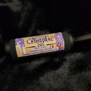 Cathedral Perfume - incense smoke, woods, and holy water