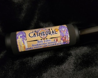 Cathedral Perfume - incense smoke, woods, and holy water