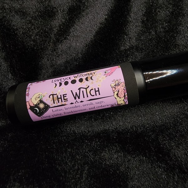 The Witch Perfume - magical herbs, fresh picked flowers, and woods