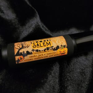 Salem Perfume - burning leaves, jack o&#39; lanterns, and amber