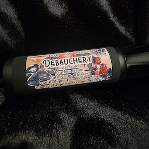 Debauchery Perfume - butterscotch, bourbon cream, and firepit smoke