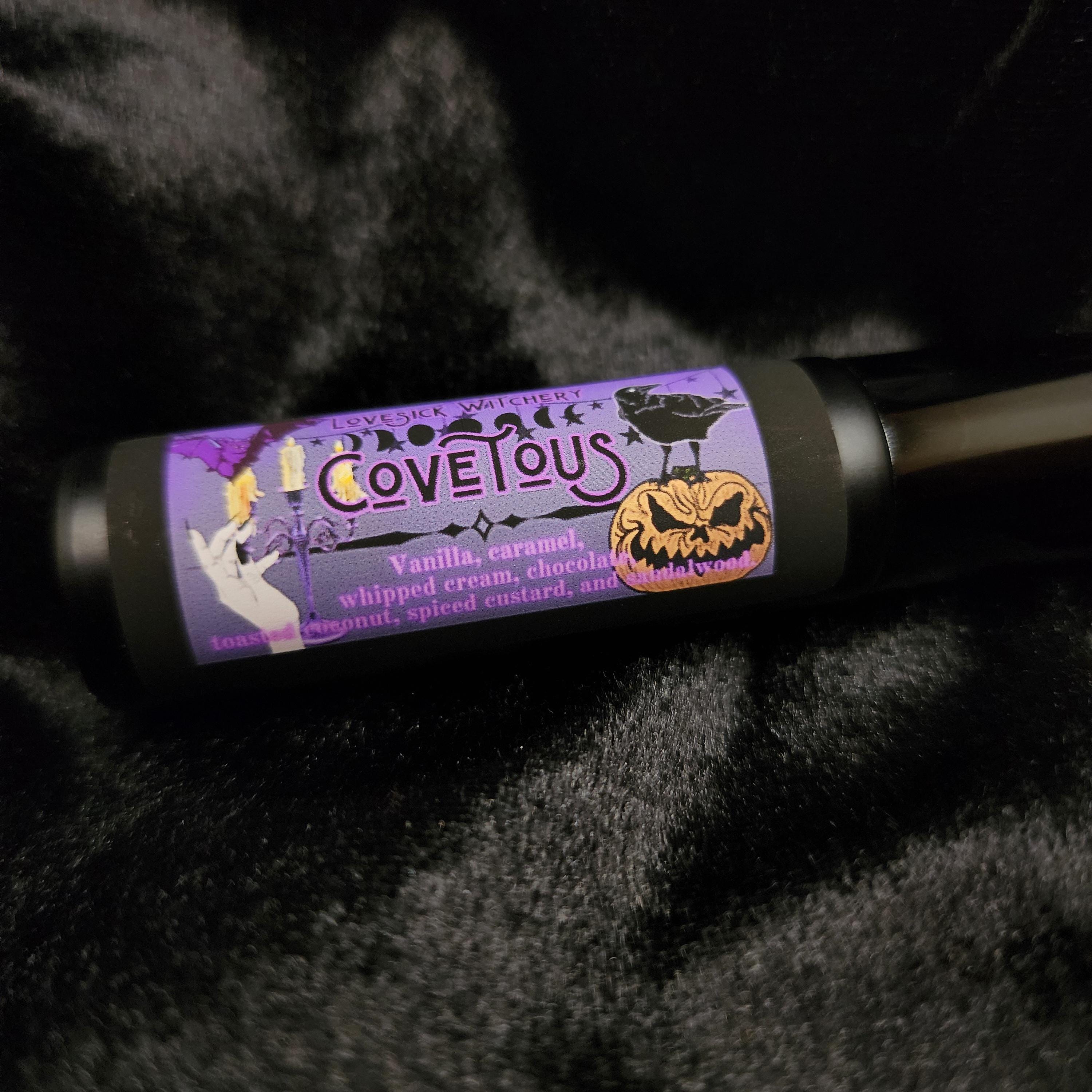 Covetous Perfume - milky chocolate, toasted coconut, and creamy caramel