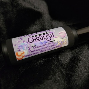 Ghoulish Perfume - lavender, milk tea, and honey cakes