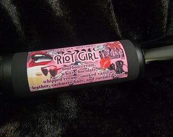 Riot Girl Perfume - bourbon cream, white chocolate, and worn leather