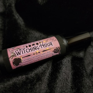 Witching Hour Perfume - dark patchouli, smoked orris root, and a coven of five vanillas