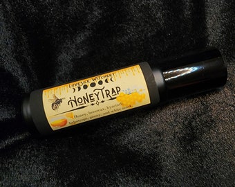 Honeytrap Perfume - honey, beeswax, spring flowers - your choice of perfume oil, body mist, or parfum