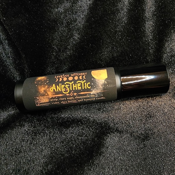 Anesthetic Perfume - narcotic herbs, florals, and honey vanilla