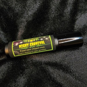 Night Carnival Perfume - vanilla whipped cream, sugar sprinkles, and funnel cakes