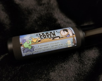 Coven Perfume - honeyed wine, spiced resins, and billowing smoke