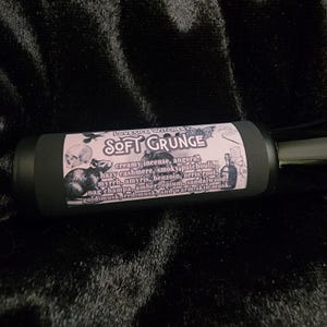 Soft Grunge Perfume - creamy incense, cashmere sweater, and musk