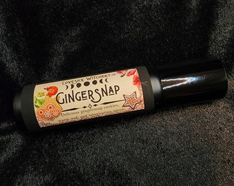 Gingersnap Perfume - gingersnap cookies, opium, and swirling oud