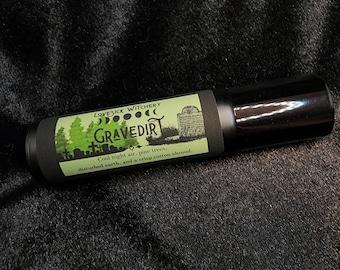 Gravedirt Perfume - fresh dirt, crisp cotton, and night woods