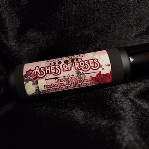 Ashes of Roses Perfume - fresh rose, brown sugar, and a crackling fireplace