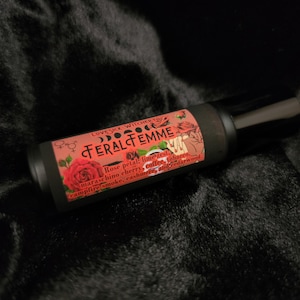 Feral Femme Perfume - maraschino cherry limeade, rose coffee, and smoked woods