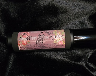 Apparition of the Asylum Perfume - powdered violet, smoked beeswax, and resinous musk