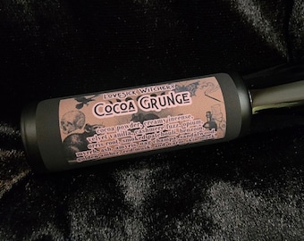 Cocoa Grunge Perfume - cocoa, creamy incense, resins, and musk
