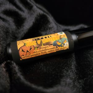 Jack O&#39; Lantern Perfume - carved pumpkin, cinnamon candy, and smoked amber