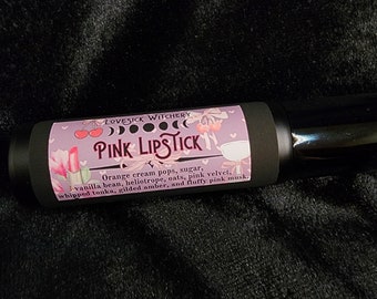 Pink Lipstick Perfume - orange cream, tonka, and fluffy pink musk