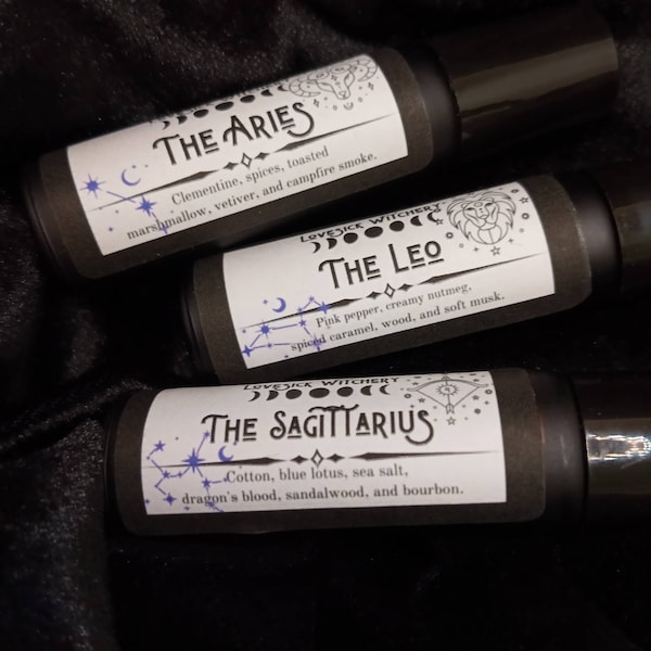 Astrology Perfumes - zodiac based scents