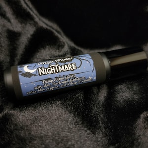 Nightmare Perfume - Damp cotton sheets, salty skin, and labdanum