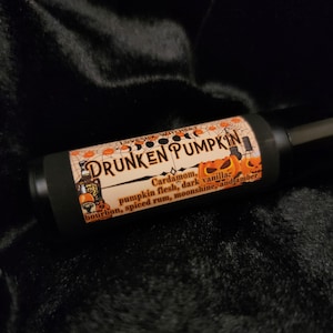 Drunken Pumpkin Perfume - spiced pumpkin, glowing amber, and booze