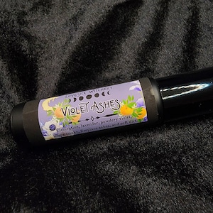 Violet Ashes Perfume -  powdery violet, fireplace ashes, and soft dirt