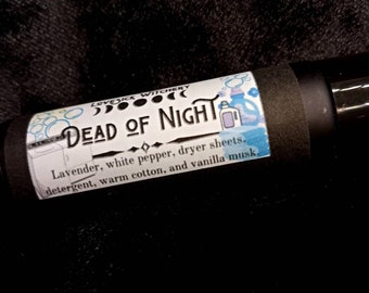 Dead of Night - late night laundromat - your choice of perfume oil, body mist, or parfum