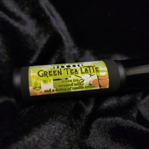 Green Tea Latte Perfume - green tea, steamed milk, and vanilla cream