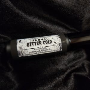 Bitter Cold Perfume - mint, icy wind, and frozen woods