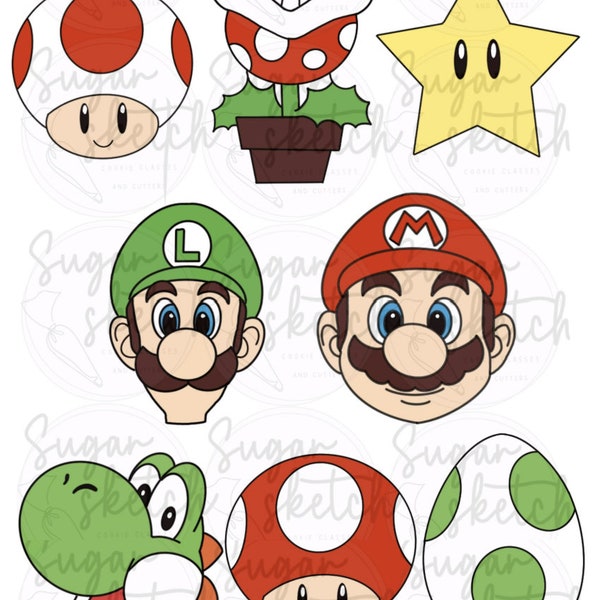 Super Mario Bros Collection- Choose your Cutter