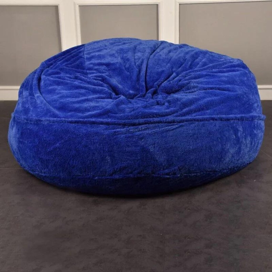 7ft Giant Fur Bean Bag Cover Living sofa cover Soft Fluffy Etsy