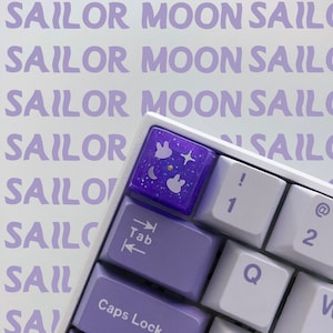 Custom Sailor Moon Handmade Artisan Keycap (1 Piece)