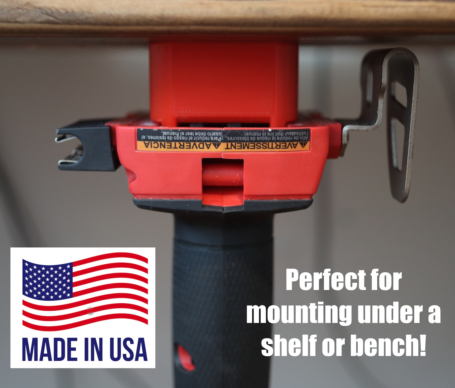 6 Pack Tool Holder for Milwaukee M18 FUEL or Belt Clip Tools Made in