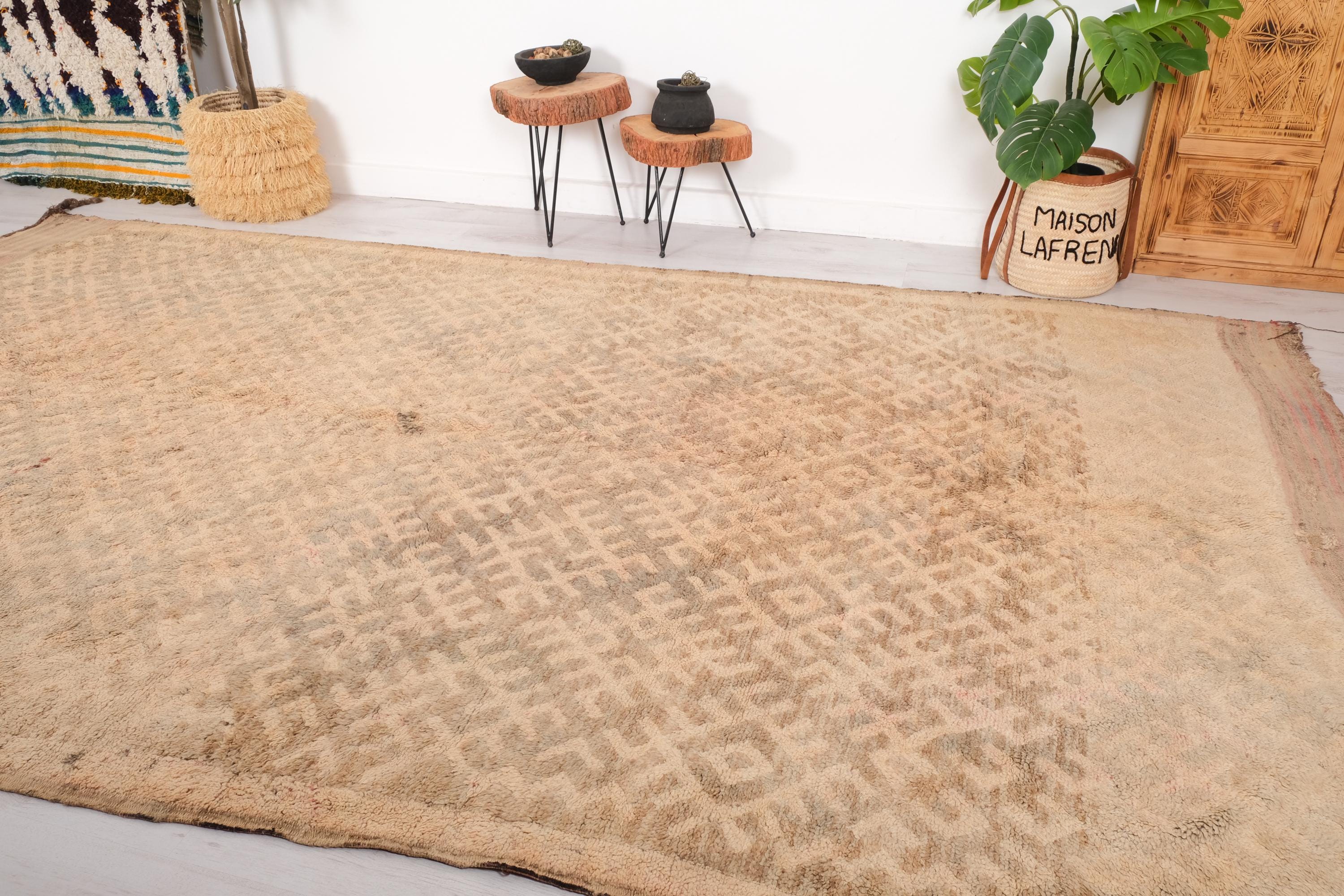 7x12 Rug Vintage Moroccan Rug, Vintage Talsinte Rug, 7x12 FT - Etsy