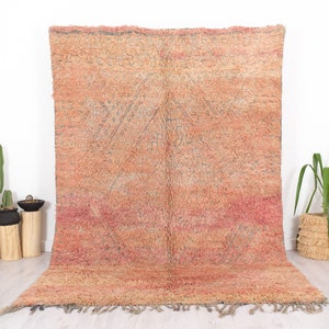 Vintage Beni Mguild Rug, Authentic Moroccan Rug, 6x10 FT