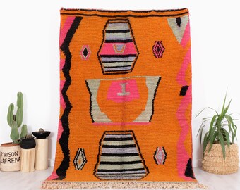 【ぶっ飛びSALE】モロッコラグ ヴィンテージ ブジャドラグ 超希少 ぶっ飛びSALE】モロッコラグ ヴィンテージ ブジャドラグ 超希少