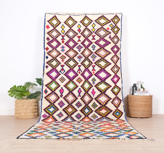 【限定セール】新品未使用品モロッコラグ-アジラルラグ-No5 118×157 モロッコ ラグ アジラル Bの通販 by 旅のカケラ｜ラクマ