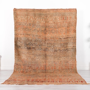 Vintage Boujaad Teppich, Authentisch Marokkanischer Teppich, 1,5 mal 3 Meter