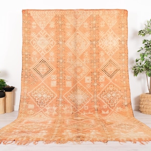 Vintage Boujaad Teppich, Authentisch Marokkanischer Teppich, 150x300