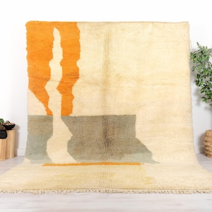 Authentic Beni Mrirt Rug, Fabulous Moroccan Rug, 8x10 FT