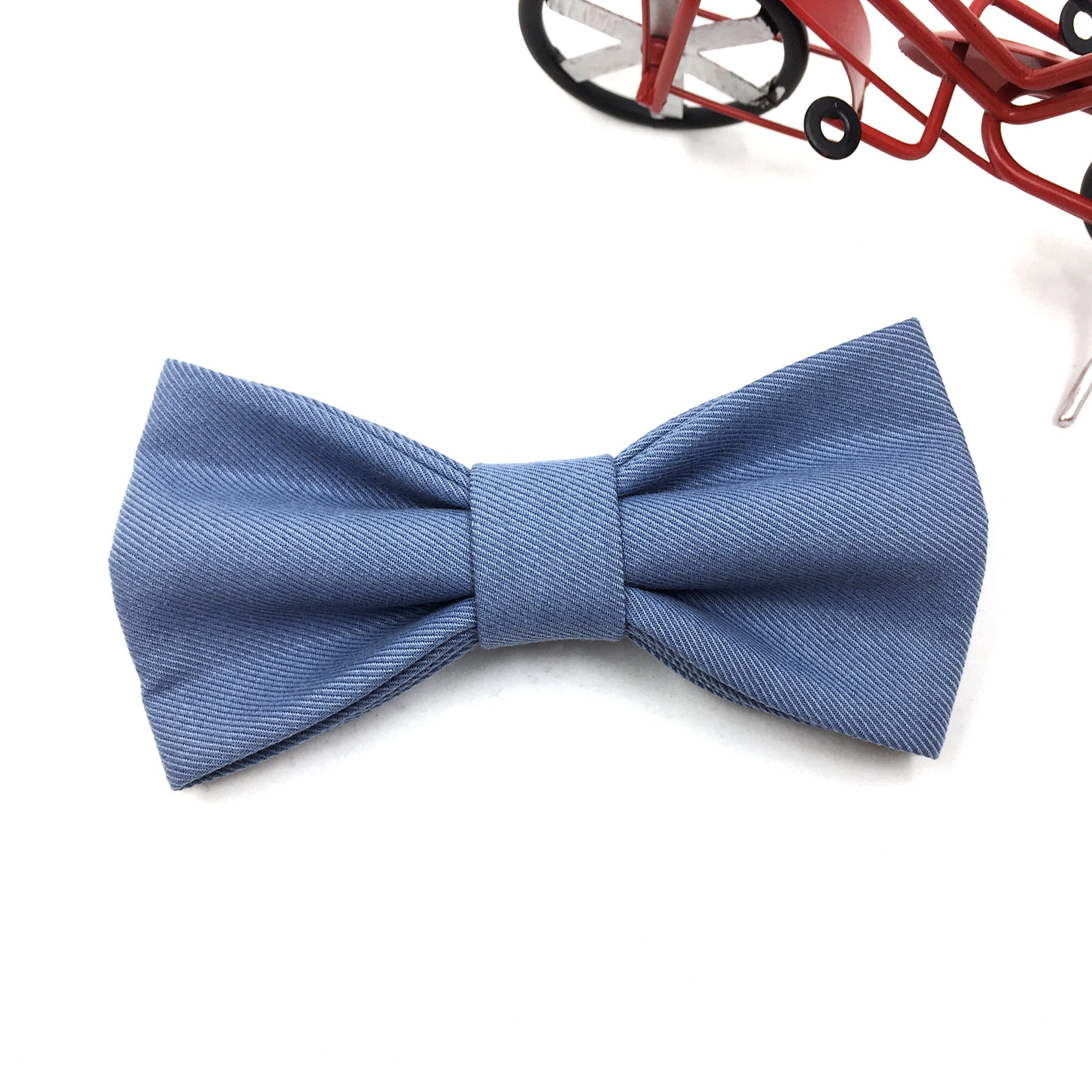 Dusty blue bow tie Groom's bow tie Kid's bow tie Etsy