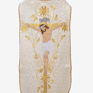 Catholic Priest Roman Chasuble Vestment Casulla
