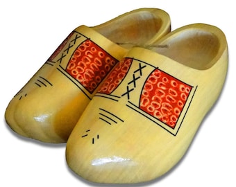 Traditional clogs, produced in the south of the Netherlands. In all sizes.