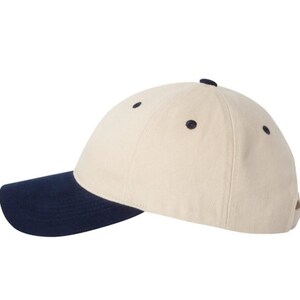 City/State Embroidered Khaki /Navy Cap image 5