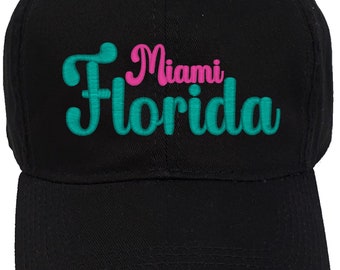 Embroidered Hat 4 colors mix cities
