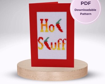 Hot Stuff - Downloadable PDF Cross Stitch Pattern