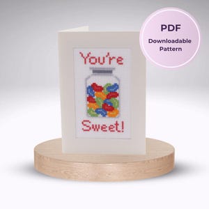 You're Sweet: downloadbaar pdf-kruissteekpatroon